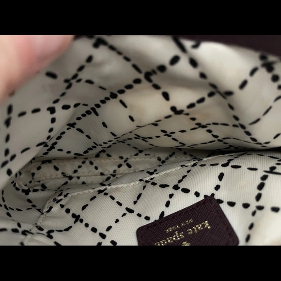 Elegant Burgundy Kate Spade Crossbody Bag - Picture 6 of 6